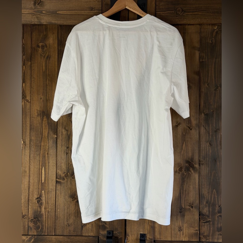 adidas White Tee with Colorful Graphic - Picture 3 of 3